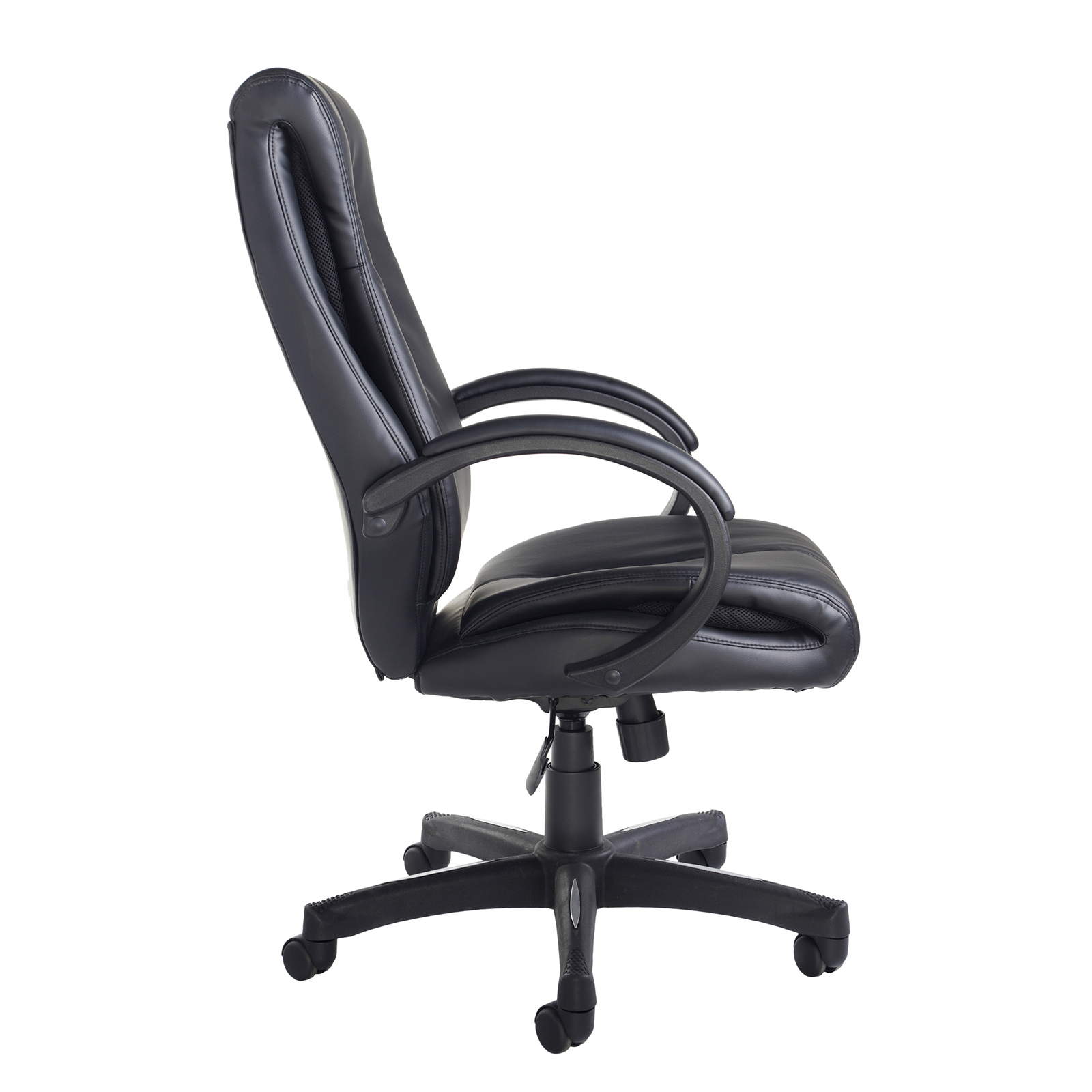 *Leather Faced Managers Chair - Image 4