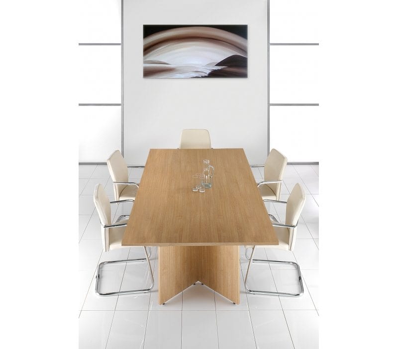 Boardroom Table 1800x1000 Beech, Oak or White