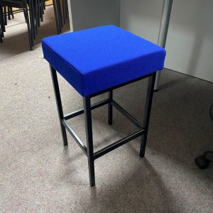 22" Low Stool (Royal Blue)
