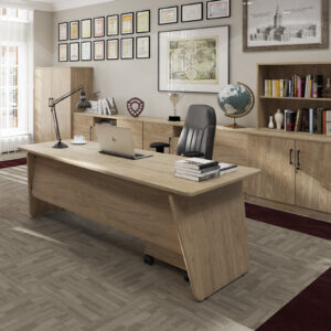 Anson Executive Panel End Straight Desk